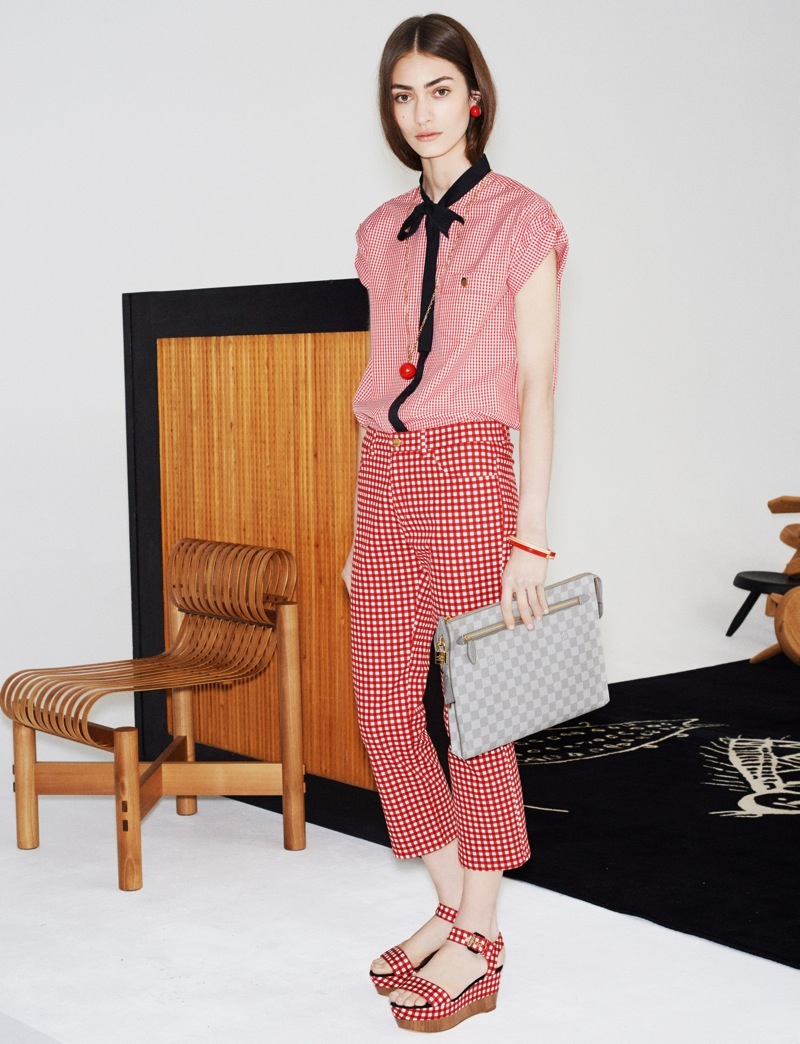 Louis Vuitton fashion collection influenced by Charlotte Perriand