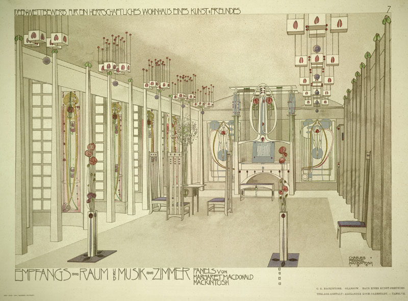 charles rennie mackintosh drawings